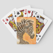 Zebra Spielkarten (Rückseite)