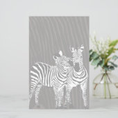 Zebra Spielstationärpapier (Stehend Vorderseite)