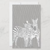 Zebra Spielstationärpapier (Vorderseite)
