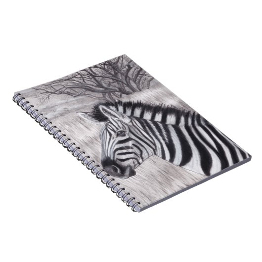 Zebra Spiral Notebook Notizblock (Rechte Seite)