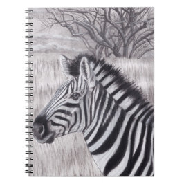 Zebra Spiral Notebook Notizblock