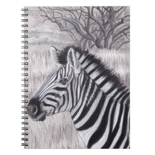 Zebra Spiral Notebook Notizblock (Vorderseite)