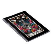 Zebra Spirit Tarot Card Notebook Notizblock (Rechte Seite)