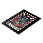 Zebra Spirit Tarot Card Notebook Notizblock (Linke Seite)