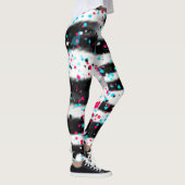 Zebra Spritzer Leggings (Rechts)