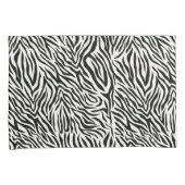 Zebra Standard Size Pillow Case Pair Kissenbezug (Vorderseite-Rechts)