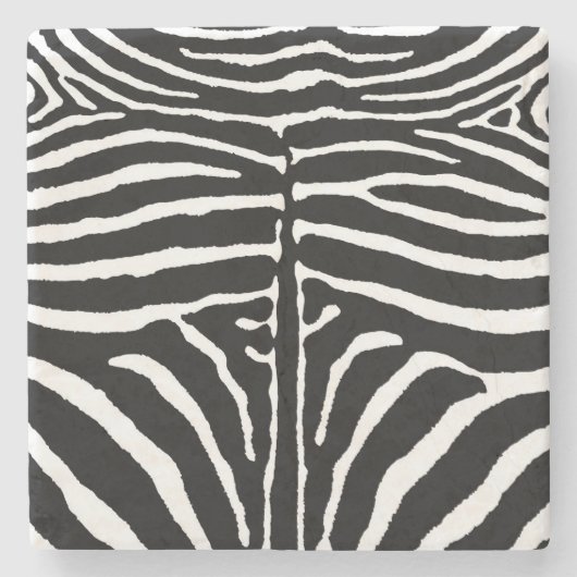 Zebra Steinuntersetzer (Vorderseite)