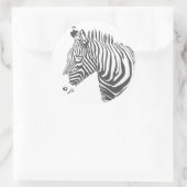 Zebra Sticker (Tasche)