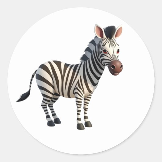Zebra Stickers (Vorderseite)