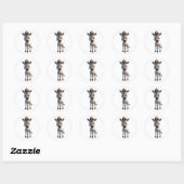 Zebra Stickers (Blatt)