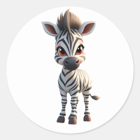 Zebra Stickers (Vorderseite)