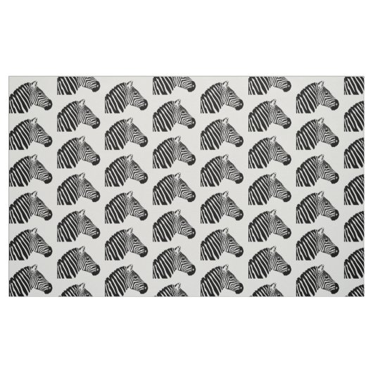 Zebra Stoff (Fat Quarter (45,7 x 55,9 cm))