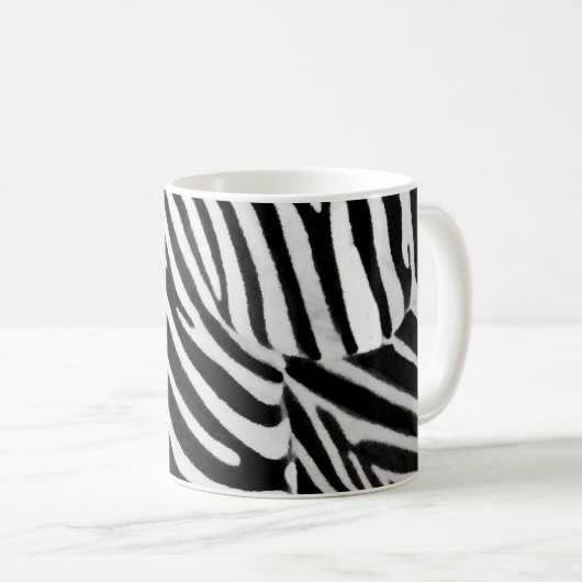 Zebra Streifen#3_ Kaffeetasse (VorderseiteRechts)
