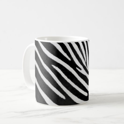 Zebra Streifen#3_ Kaffeetasse (Vorderseite Links)