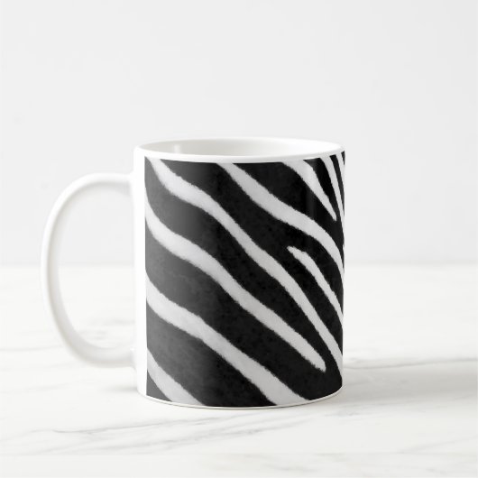 Zebra Streifen#3_ Kaffeetasse (Links)