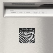 Zebra Streifen#3_ Magnet (In Situ (Geschirrspüler))