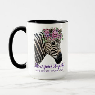 Zebra-Streifen anzeigen Tasse