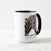 Zebra-Streifen anzeigen Tasse (VorderseiteRechts)