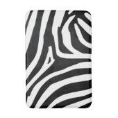 Zebra-Streifen Badematte (Vorderseite Vertikal)