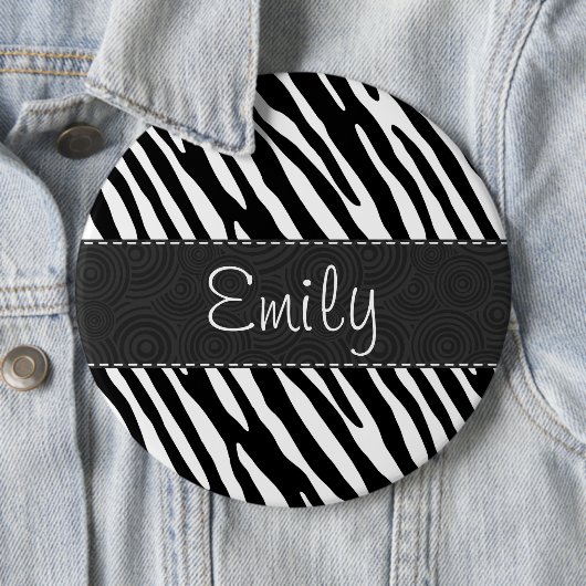 Zebra-Streifen Button (Beispiel)