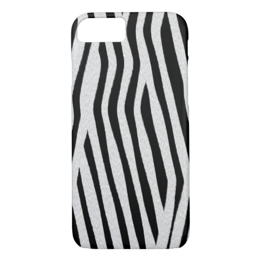 Zebra-Streifen Case-Mate iPhone Hülle (Rückseite)