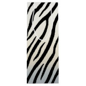 Zebra Streifen Exotic Animal Print Geschenktüte Für Weinflaschen (Rückseite)