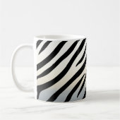 Zebra Streifen Exotic Animal Print Kaffeetasse (Links)