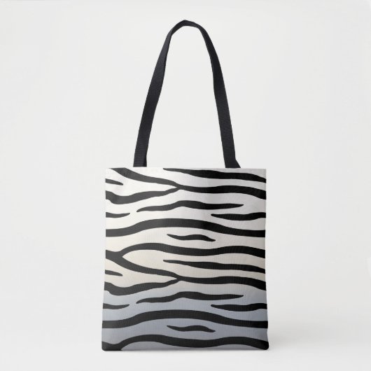Zebra Streifen Exotic Animal Print Tasche (Vorderseite)