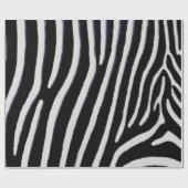 Zebra-Streifen Geschenkpapier (Flach)