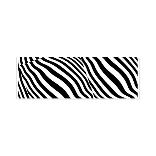 Zebra Streifen gestalten Ihre eigene Permastempel (Design)