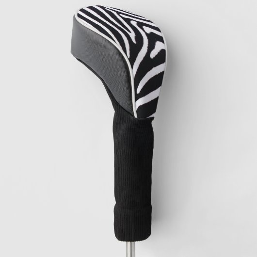 Zebra-Streifen Golf Headcover (angewinkelt)