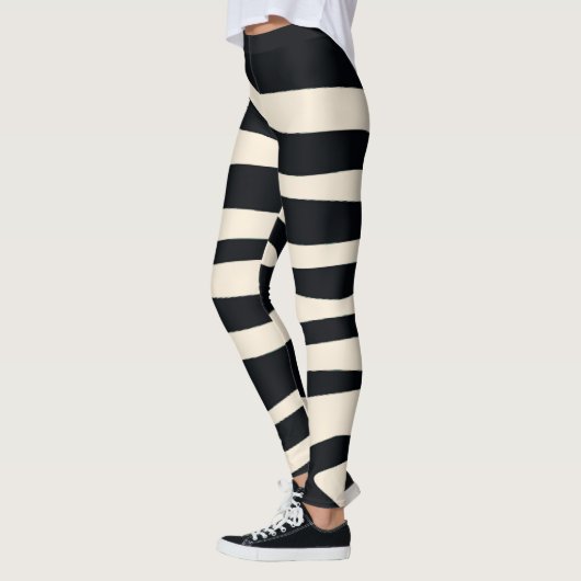 Zebra-Streifen Leggings (Links)