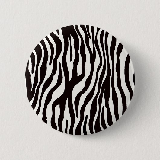 Zebra-Streifen-Mischungs-u. Match-Sammlerstücke - Button (Vorderseite)