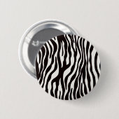 Zebra-Streifen-Mischungs-u. Match-Sammlerstücke - Button (Vorne & Hinten)