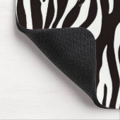 Zebra-Streifen-Mischungs-u. Match-Sammlerstücke - Mousepad (Ecke)