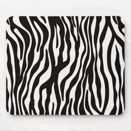 Zebra-Streifen-Mischungs-u. Match-Sammlerstücke - Mousepad (Vorne)