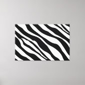 Zebra Streifen Moderne Leinwand Kunst, Kultur (Vorderseite)