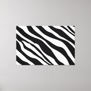 Zebra Streifen Moderne Leinwand Kunst, Kultur
