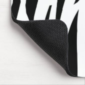 Zebra-Streifen Mousepad (Ecke)