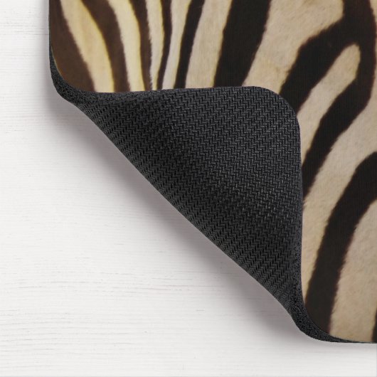 Zebra "Streifen " Mousepad (Ecke)