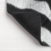 Zebra-Streifen Mousepad (Ecke)