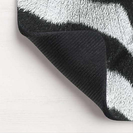 Zebra-Streifen Mousepad (Ecke)