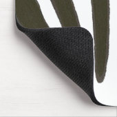 Zebra-Streifen, Mousepads für Wildtiere (Ecke)