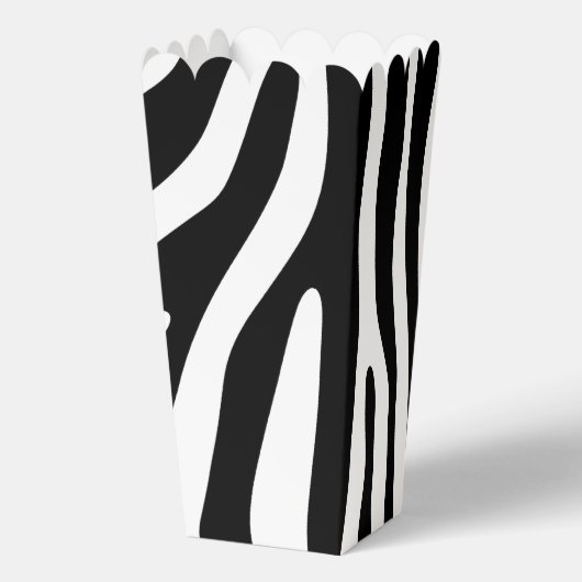ZEBRA Streifen - Muster 1 Geschenkschachtel (Rückseite)