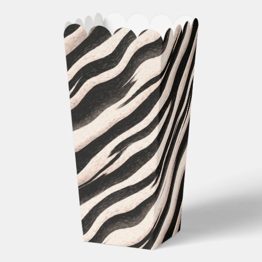 ZEBRA Streifen - Muster 2 Geschenkschachtel (Rückseite)