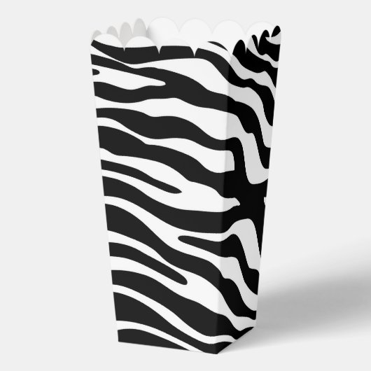 ZEBRA Streifen - Muster 3 Geschenkschachtel (Rückseite)
