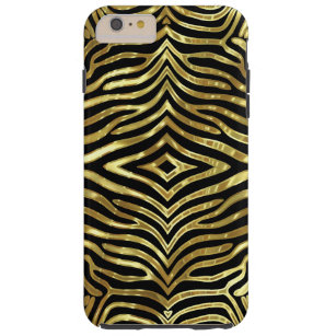 Zebra-Streifen-Muster Tough iPhone 6 Plus Hülle