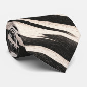 Zebra Streifen nahtlose Textur + Ihre Ideen Krawatte (Gerollt)