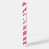 Zebra Streifen Rosa Wildtierdrucke Case-Mate iPhone Hülle (Rückseite / Links)