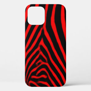 Zebra-Streifen rot Case-Mate iPhone Hülle